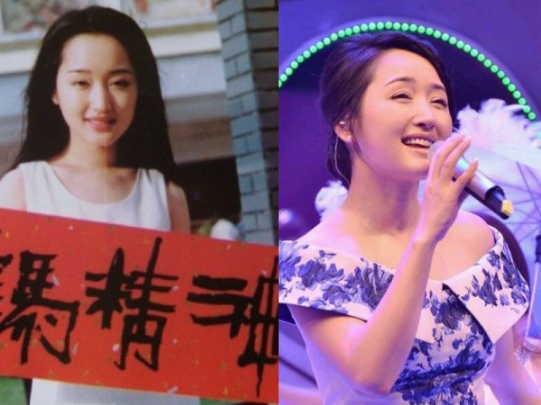 杨钰莹刘亦菲张曼玉周慧敏昔日清纯女星变老长残