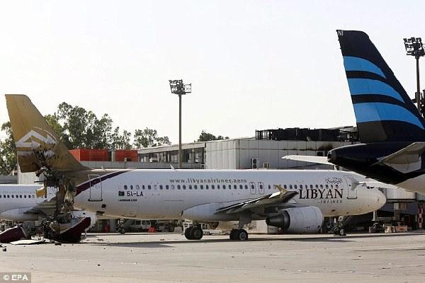 利比亚11架民航飞机失踪。（图片来源：英国媒体）