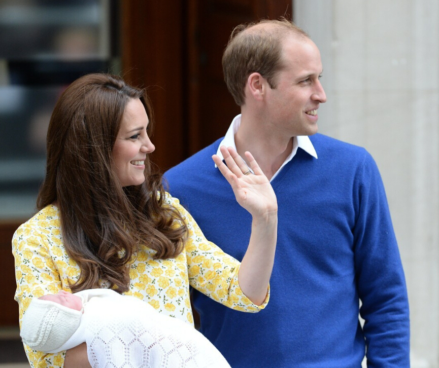 英凯特王妃产下女婴 小公主真容曝光