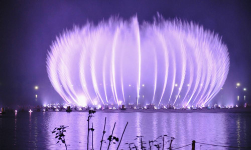 杭州湖滨音乐喷泉8日起改造