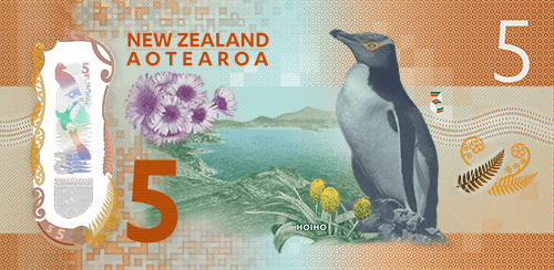 新西兰新版5元纸币获评2015年度最佳纸币(图)1