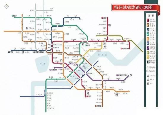 此为较早版本中杭州地铁9号线线路规划图,仅供参考,最终以官方规划为