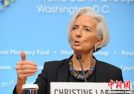 国际货币基金组织（IMF）总裁拉加德当地时间10日在华盛顿表示，中国没有故意让人民币贬值，IMF欢迎人民币国际化进程并认为这一进程将持续。<a target='_blank' href='http://www.chinanews.com/'><p  align=