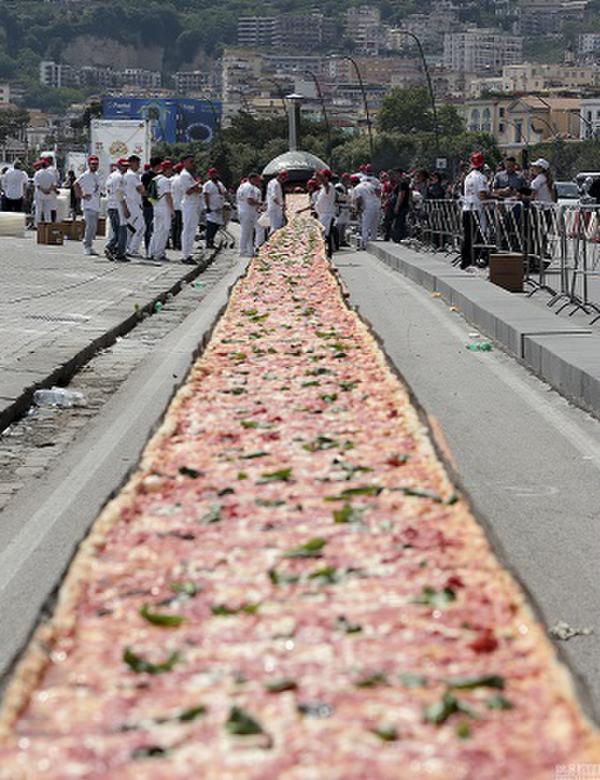 世界最长披萨