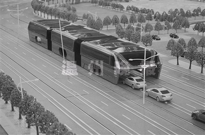 可载1200人的超级巴士