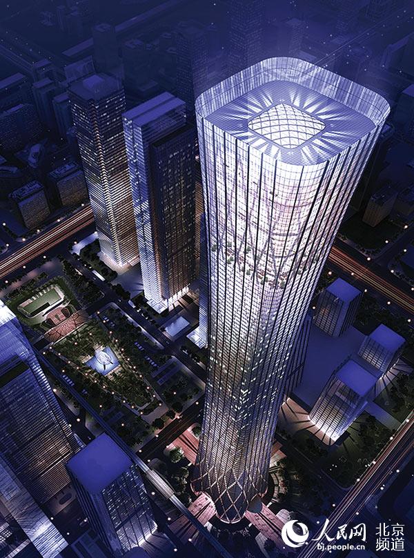 首都新地标"尊"荣初现:"中国尊"8月将成北京第一高楼