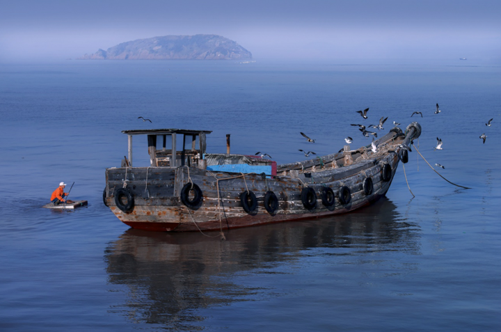 台州生活纪实 一艘渔船一片海,一份生活