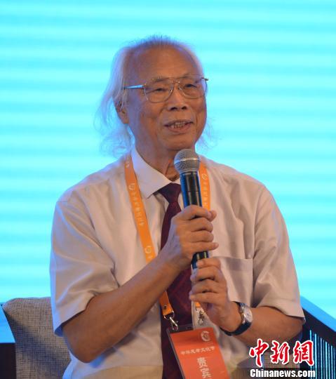 图为中国社会科学院荣誉学部委员刘魁立。　张茵　摄
