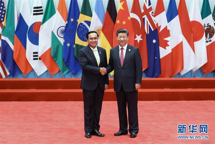 （杭州G20·XHDW）（11）习近平迎接出席二十国集团领导人第十一次峰会的成员和嘉宾国领导人、有关国际组织负责人