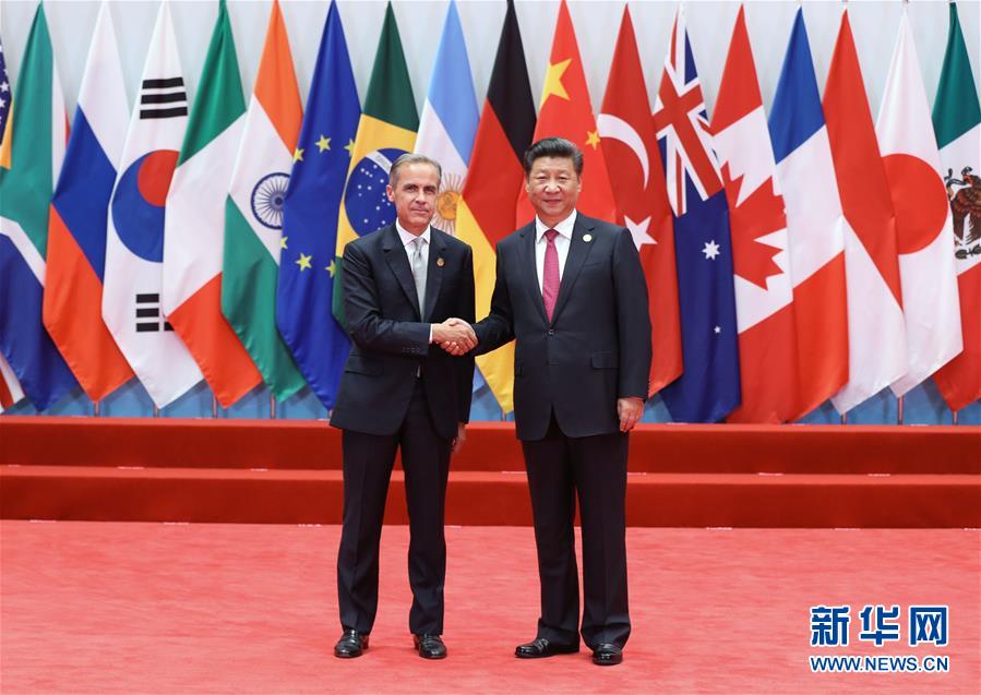 （杭州G20·XHDW）（2）习近平迎接出席二十国集团领导人第十一次峰会的成员和嘉宾国领导人、有关国际组织负责人