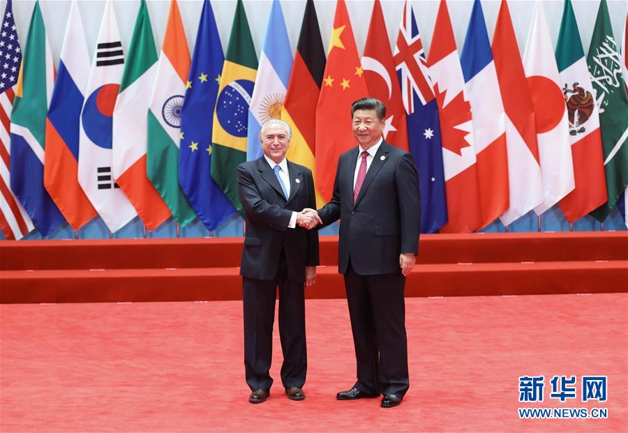 （杭州G20·XHDW）（27）习近平迎接出席二十国集团领导人第十一次峰会的成员和嘉宾国领导人、有关国际组织负责人