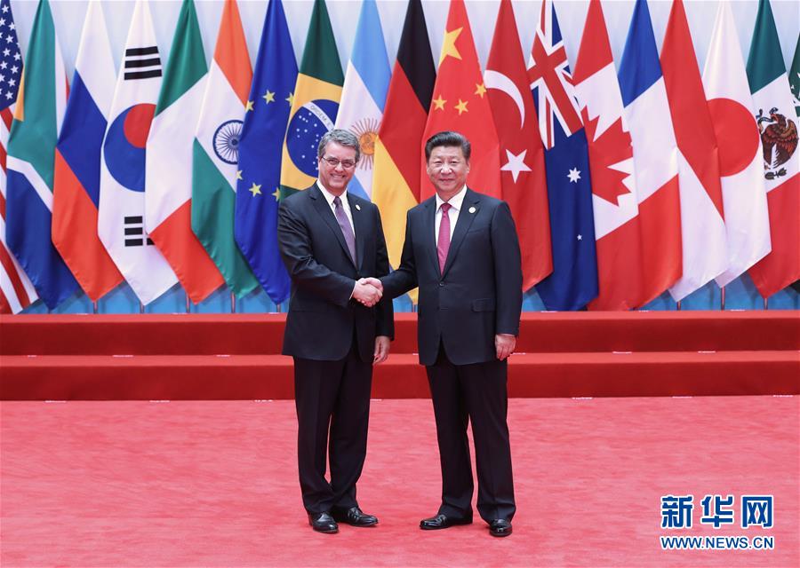 （杭州G20·XHDW）（9）习近平迎接出席二十国集团领导人第十一次峰会的成员和嘉宾国领导人、有关国际组织负责人