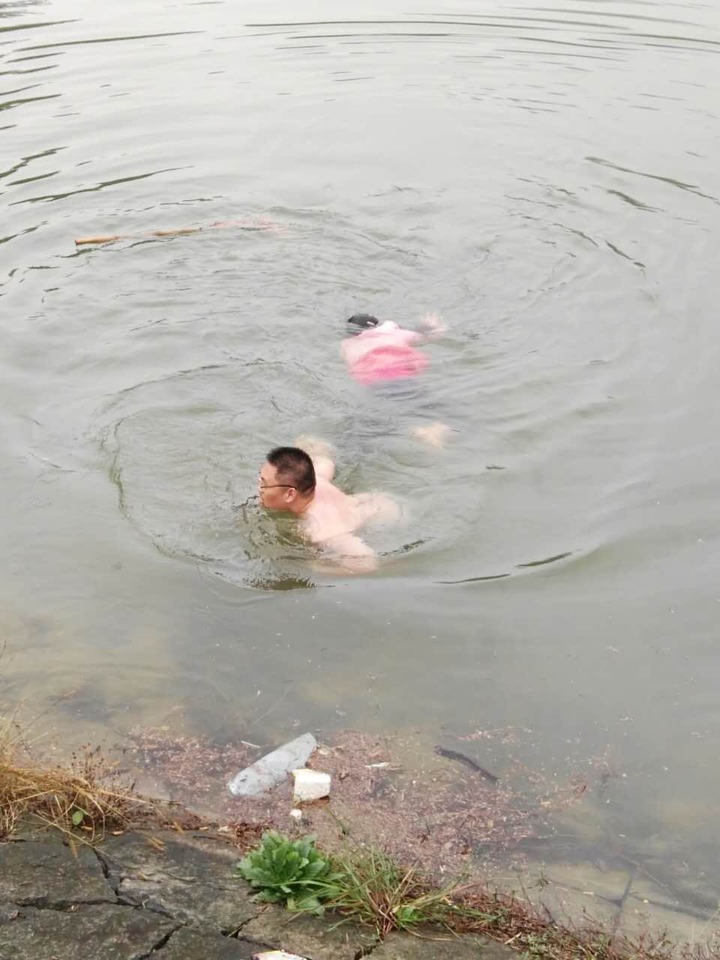 临安汉子跳入深秋湖水救人:只不过洗了个冷水澡