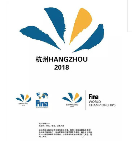 2018世界短池游泳锦标赛 会徽、吉祥物及主题