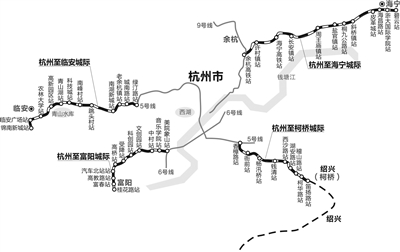 杭富,杭临,杭绍,杭海城际铁路两三年后通车!