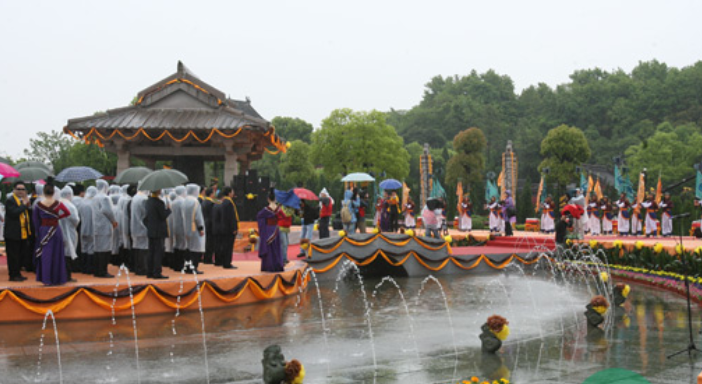 公祭大禹陵始于哪年一起回顾绍兴历年祭祀盛况