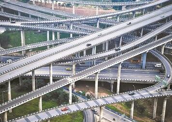 重庆最复杂立交桥完工