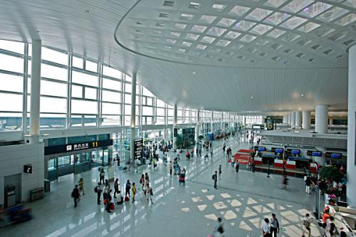 杭州萧山机场公路市心路互通主体结构完工