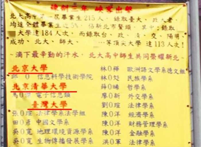 台湾学生青睐大陆院校 高考志愿不填台大选清