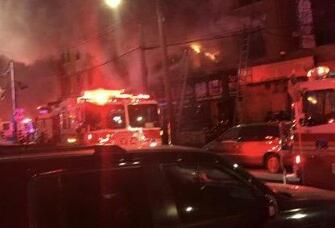 纽约布朗克斯区大楼再次发生大火 至少23伤