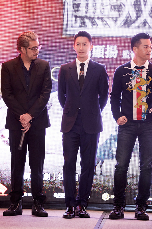 《真三国无双》全球发布会 韩庚反差饰关羽震慑人心