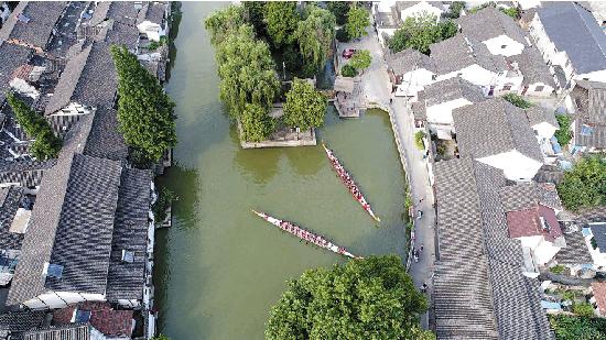 粽叶飘香,浙江移动天眼直播龙舟竞渡