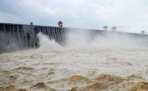 长江2018年第1号洪水正通过三峡库区