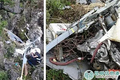 昆明直升机撞山致3死事故调查:失事或为机组决策不当
