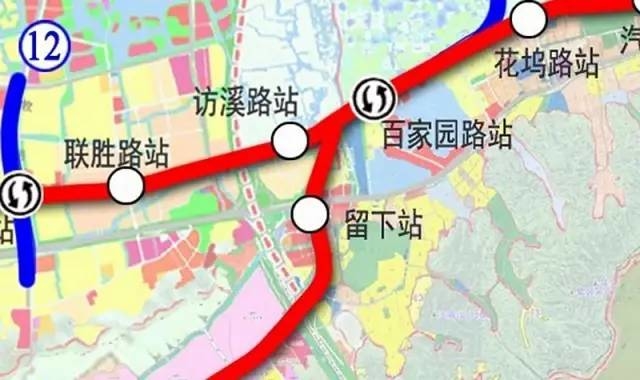 杭州地铁三号线最大站点百家园站开建