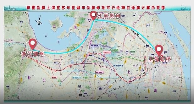沪苏湖铁路获批复 建成后湖州到上海只需30