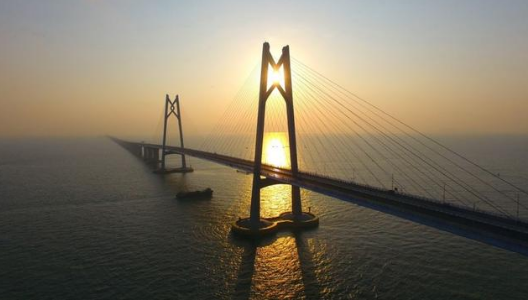 粤港澳大桥设计图