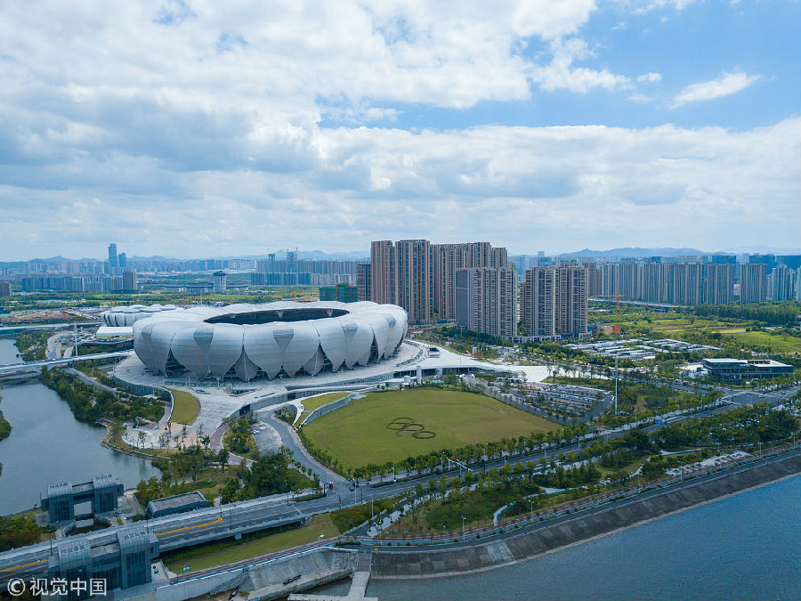 世界游泳锦标赛(25米)于12月11日至16日在杭州奥体博览城网球馆举行