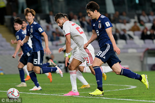 日本队3:0伊朗队挺进亚洲杯决赛