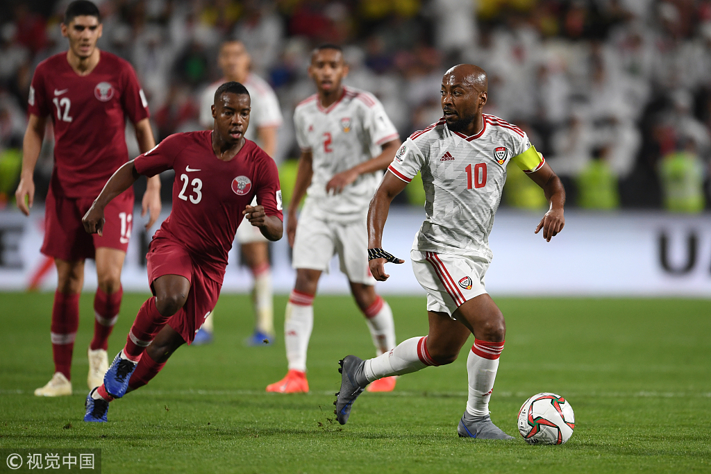 卡塔尔4:0完胜阿联酋 与日本会师决赛