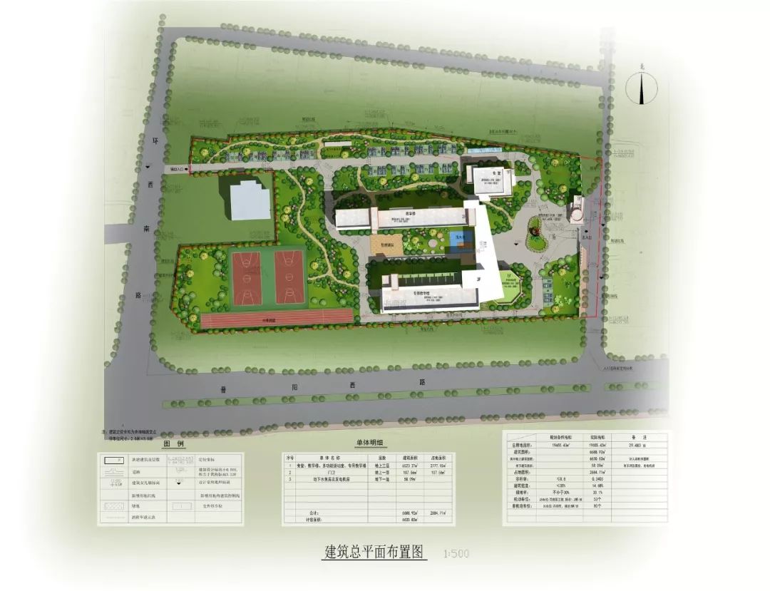 2018年6月 竣工时间:2020年 今年将新建的中小学 吴镇
