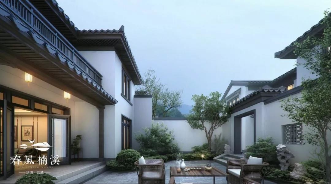 携手蓝城合作开发运营楠溪江千亩小镇项目—华鸿蓝城·春风楠溪