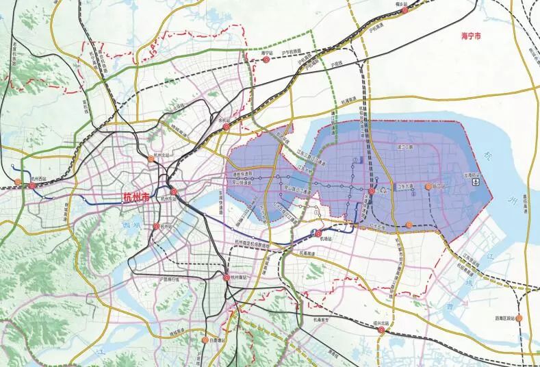 钱塘新区,"1 1>2"
