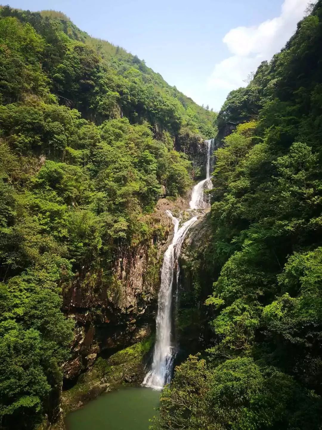 自驾线路:温州市区—g15沈海(甬台温)高速—s58—峃院线—南浦溪风景