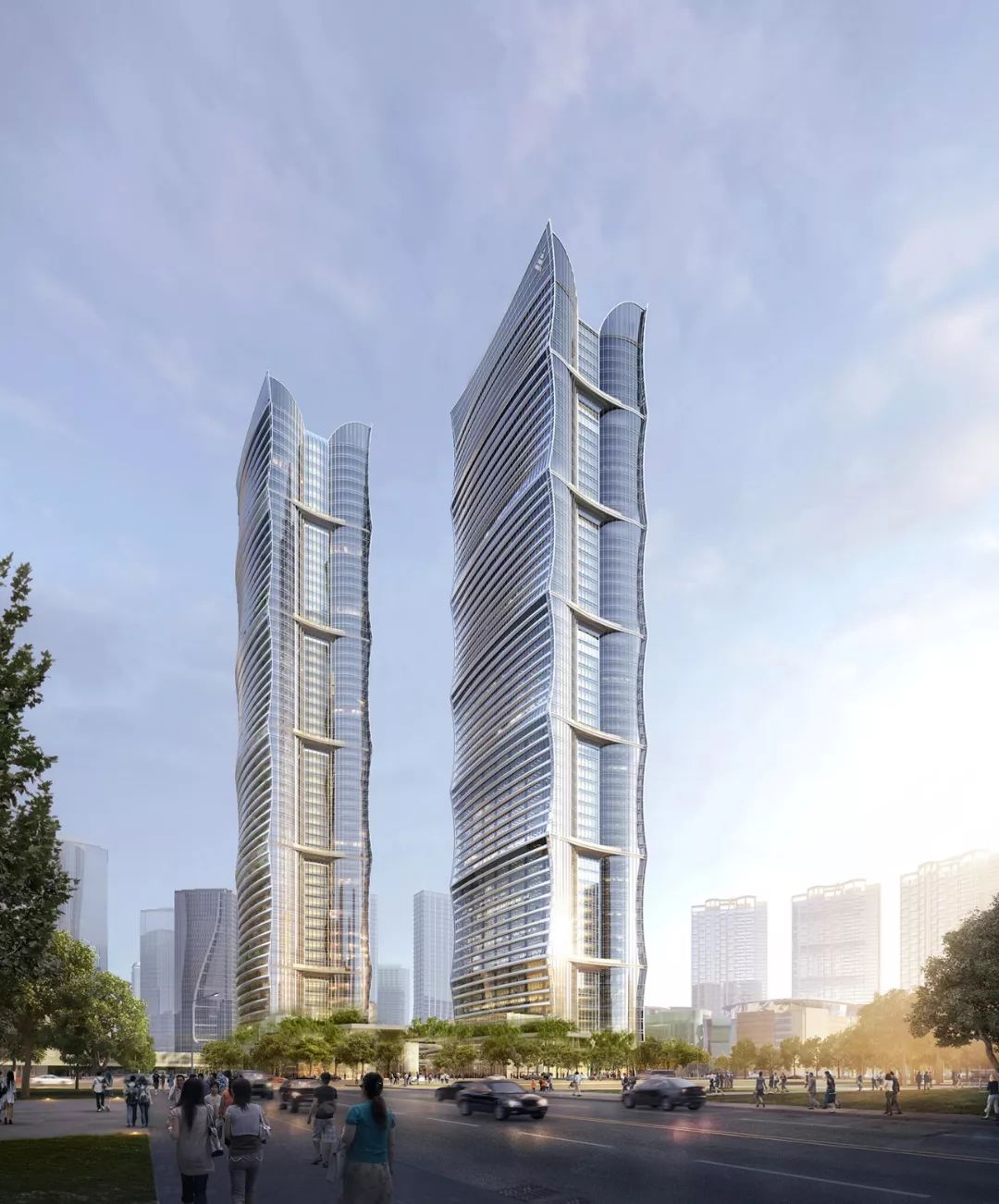 2019年-2022年 杭州国际金融中心总建筑面积415973平方米,为商业商务