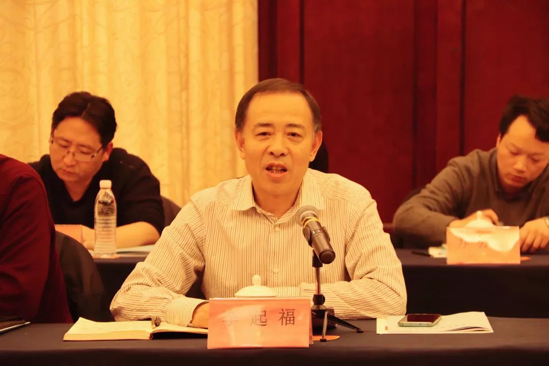 台州市水利局党组书记,局长李起福出席会议并作重要讲话. 回望2019