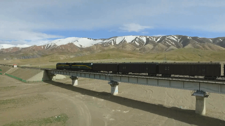 时政微视频丨瞰西藏铁路