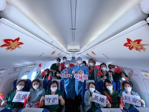 回家！南航包机送269名河南援沪医疗队员返豫
