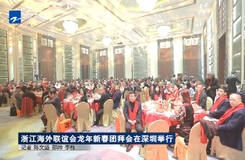 浙江海外聯誼會龍年新春團拜會在深圳舉行