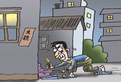 男子引女友现身纵火反被熏险丧命