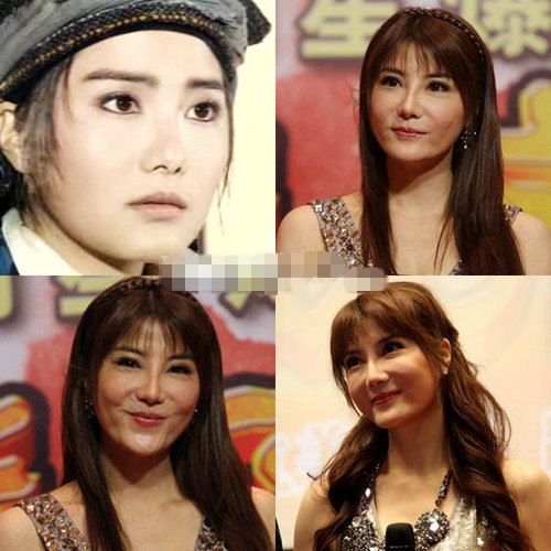 女星惊悚换脸记:柳岩尚雯婕李小璐换脸 杨幂郑爽失灵气