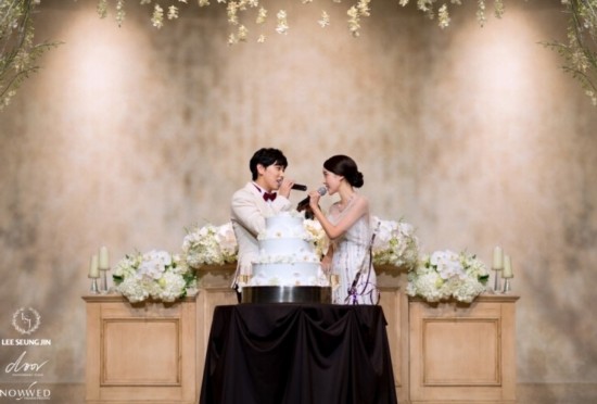 super junior公开晟敏婚礼现场照 浪漫唯美似童话