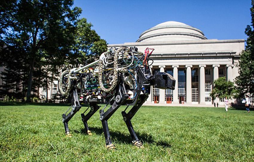 全球科技盘点 机器人猎豹奔跑速度或可超博尔特