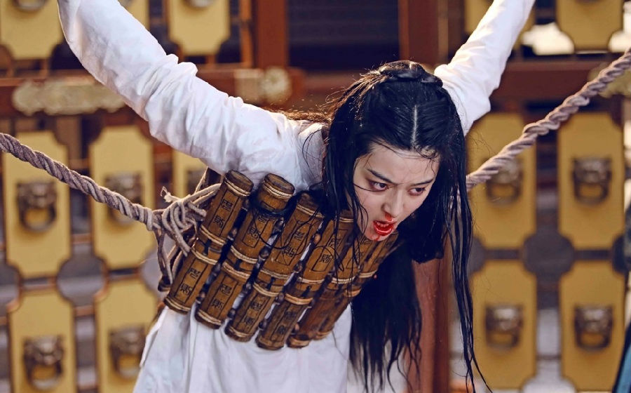 《武媚娘传奇》太虐心 范冰冰惨遭酷刑满嘴是血依旧美丽