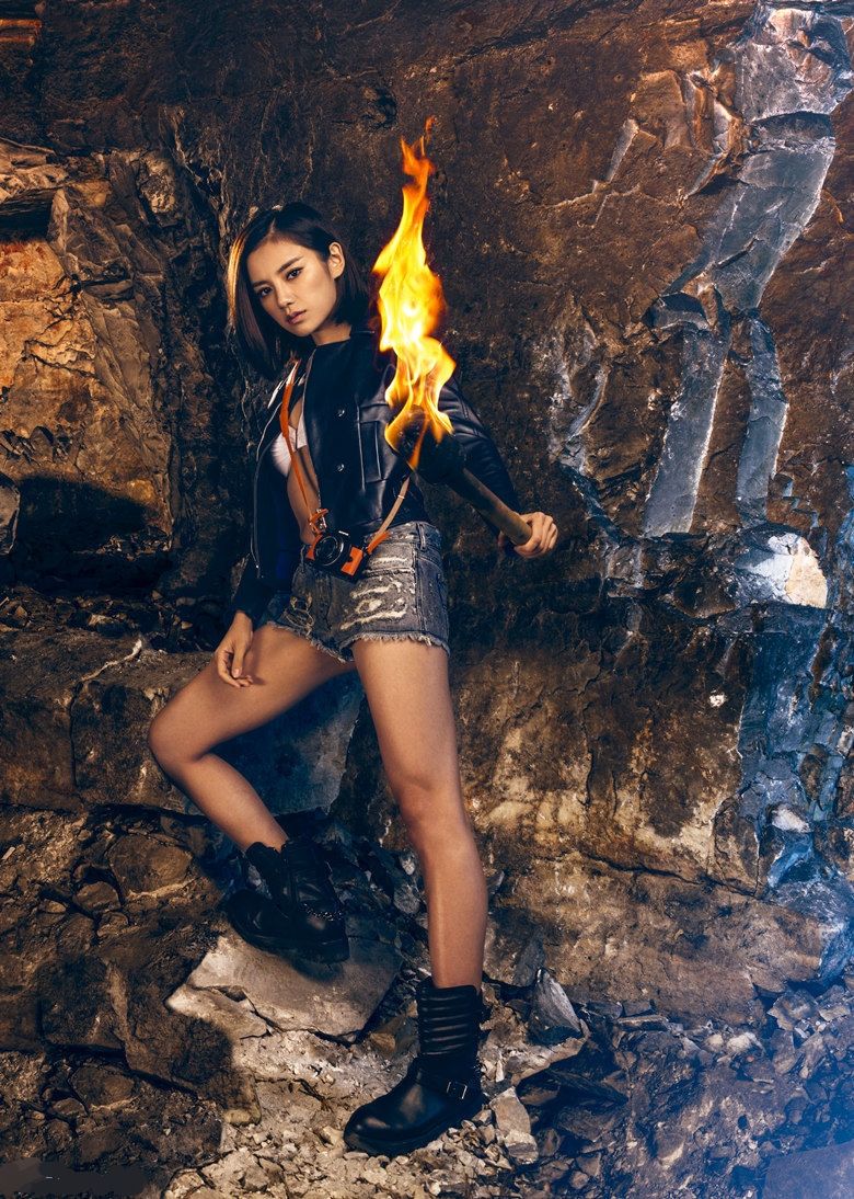 伊一性感初露身材也惹火(1/11)