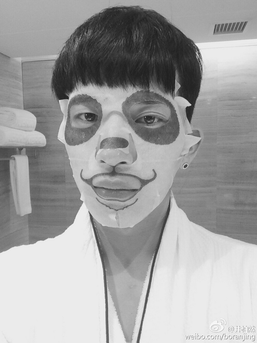 盘点明星敷面膜搞怪照